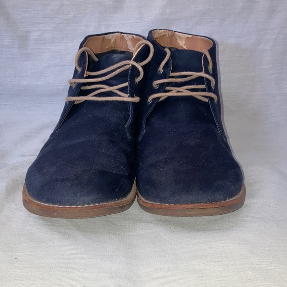H&M men’s 10 1/2 - eur 44 Dark Blue Chukka Boots for Men - Picture 12 of 16